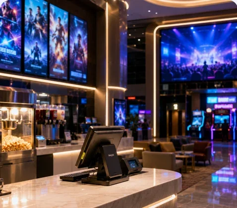 娱乐门店的消费与经营环境场景配图